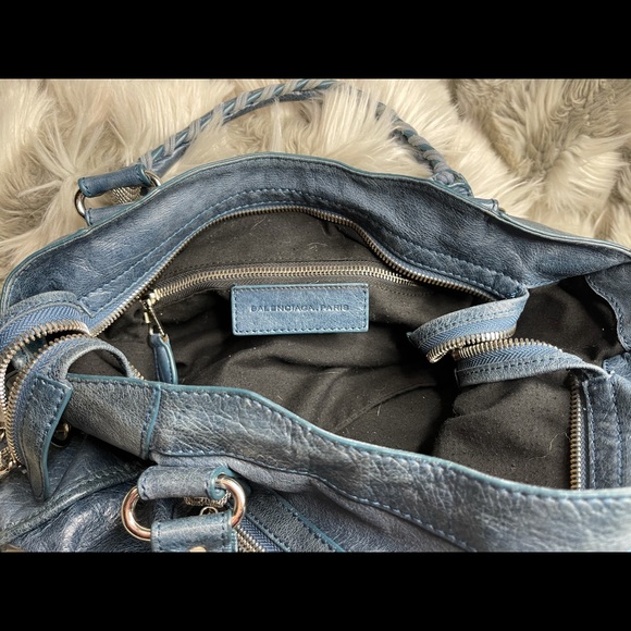 Authentic Balenciaga Studed Purse - Picture 3 of 8